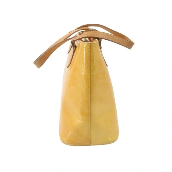 Louis Vuitton Monogram Vernis Yellow Houston Tote COA - Picture 3 of 16